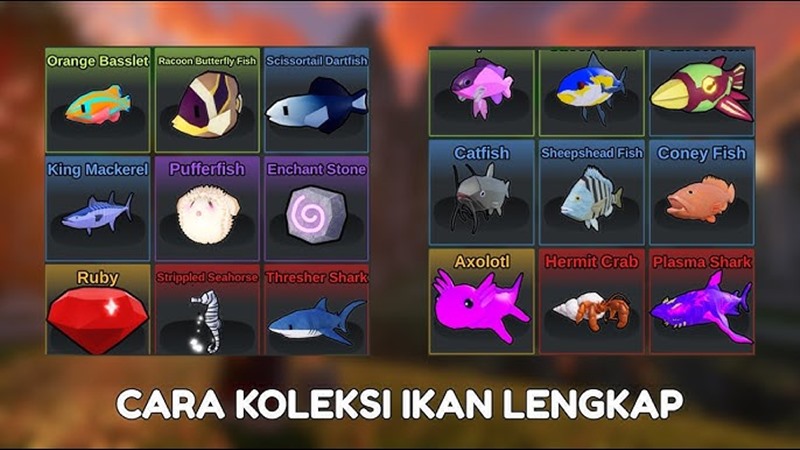 Daftar Ikan Secret Fish It Roblox