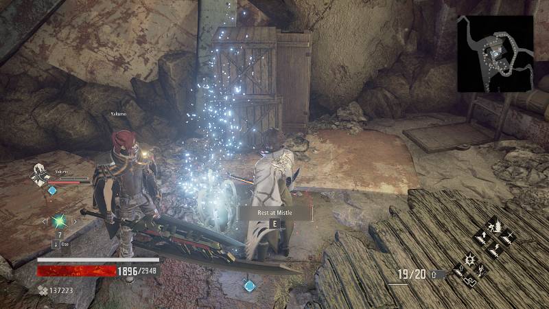 Walkthrough Code Vein: Dried-Up Trenches