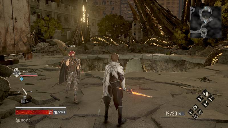 Walkthrough Code Vein: Ruined City Center dan Howling Pits