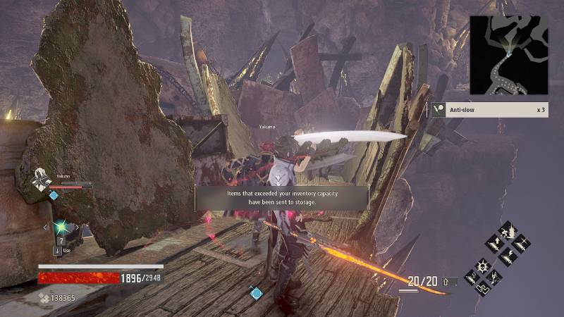 Walkthrough Code Vein: Dried-Up Trenches