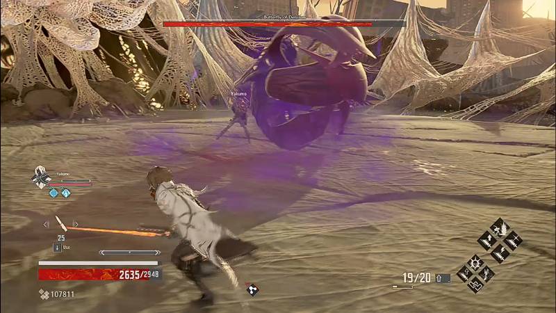 Serangan kabut racun Source : Gameplay Penulis