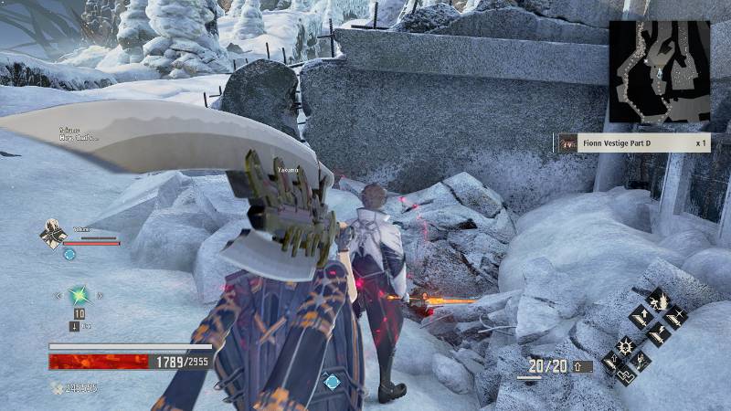 Walkthrough Code Vein: Ridge of Frozen Souls