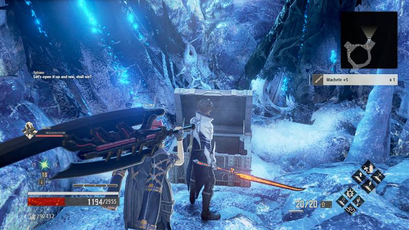 Walkthrough Code Vein: Ridge of Frozen Souls