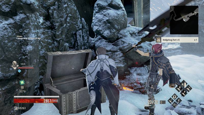 Walkthrough Code Vein: Ridge of Frozen Souls