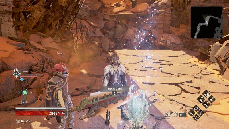 Walkthrough Code Vein: Crown of Sand