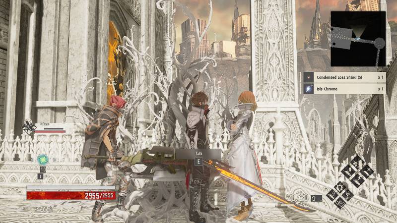 Walkthrough Code Vein: Ridge of Frozen Souls