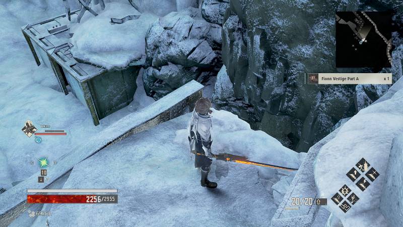 Walkthrough Code Vein: Ridge of Frozen Souls
