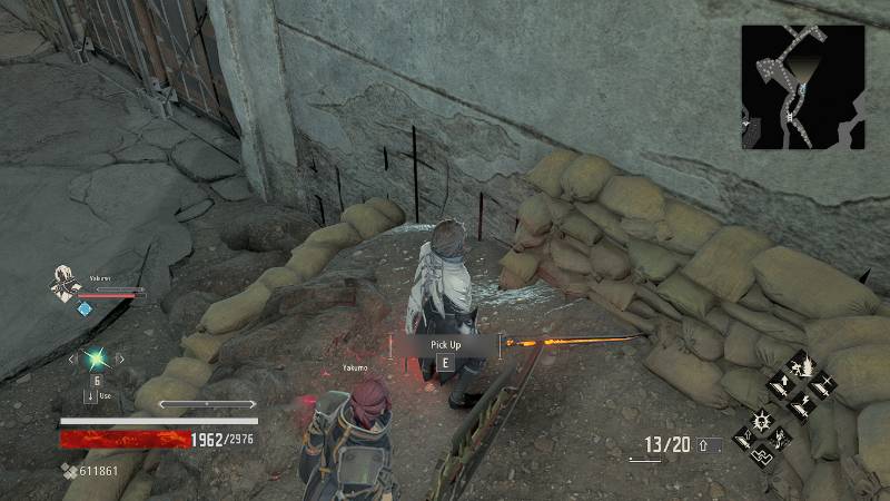 Walkthrough Code Vein: Provisional Government Outskirt