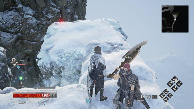 Walkthrough Code Vein: Ridge of Frozen Souls