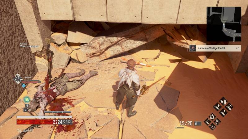 Walkthrough Code Vein: Crown of Sand