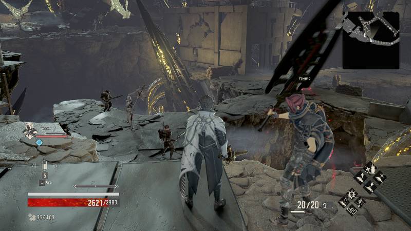 Walkthrough Code Vein: Provisional Government Outskirt