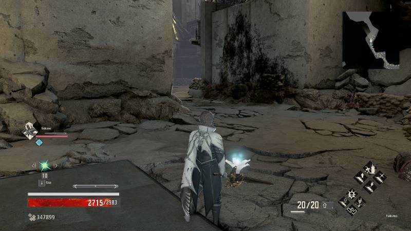 Walkthrough Code Vein: Provisional Government Outskirt