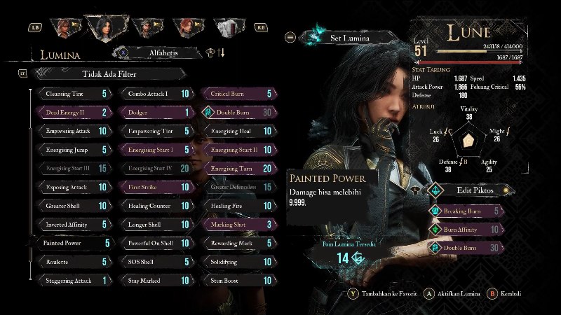 Interface Inventory Pictos Expedition 33