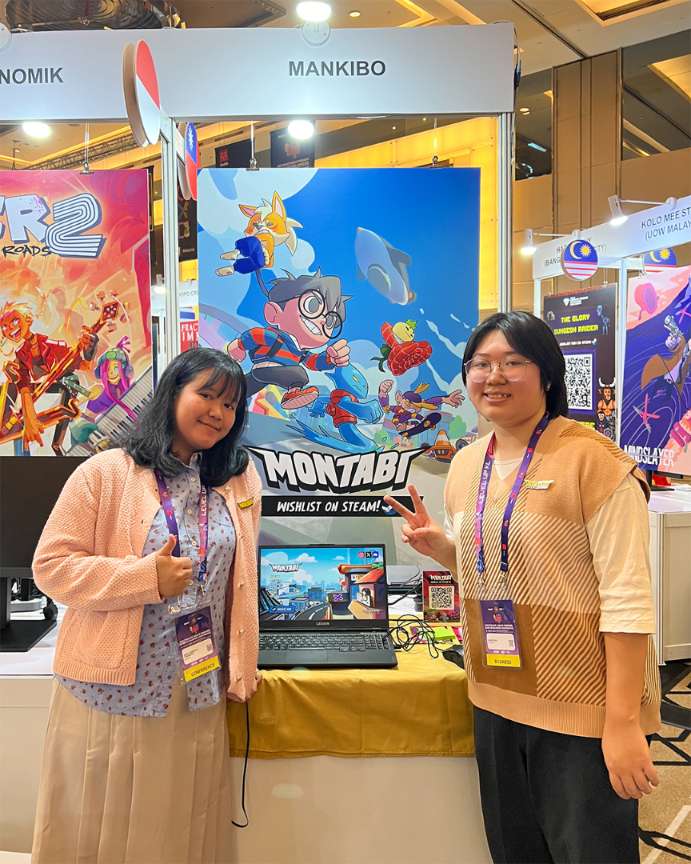 Mankibo team membawa Montabi dalam event Level Up KL 2025