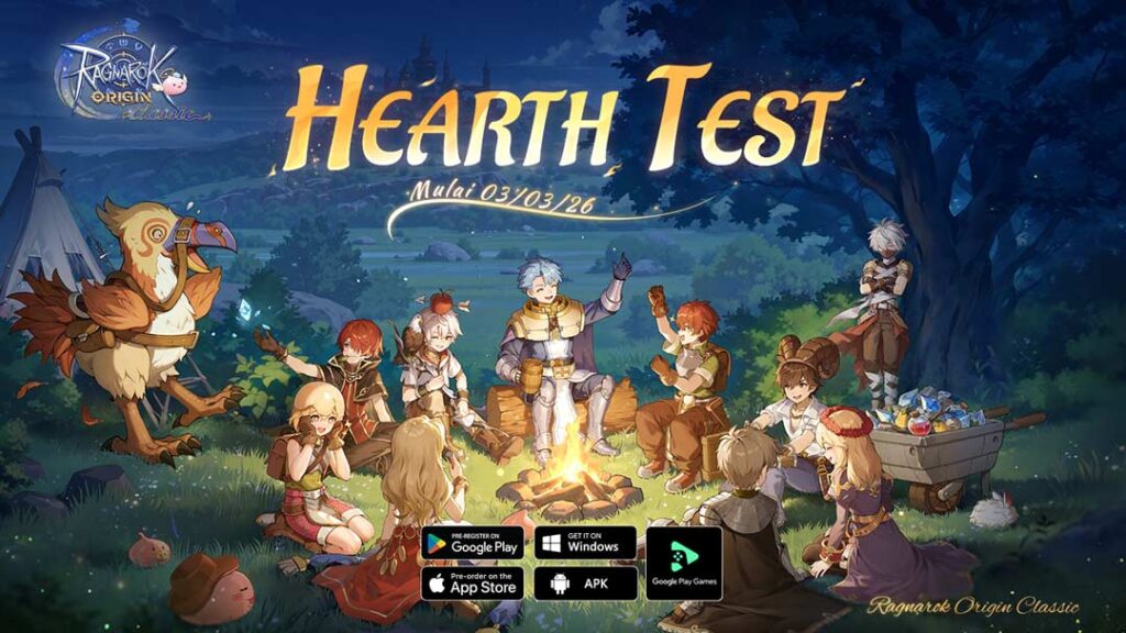Pendaftaran CBT Ragnarok Origin Classic [Hearth Test] Dibuka, Mulai 3 Maret 2026