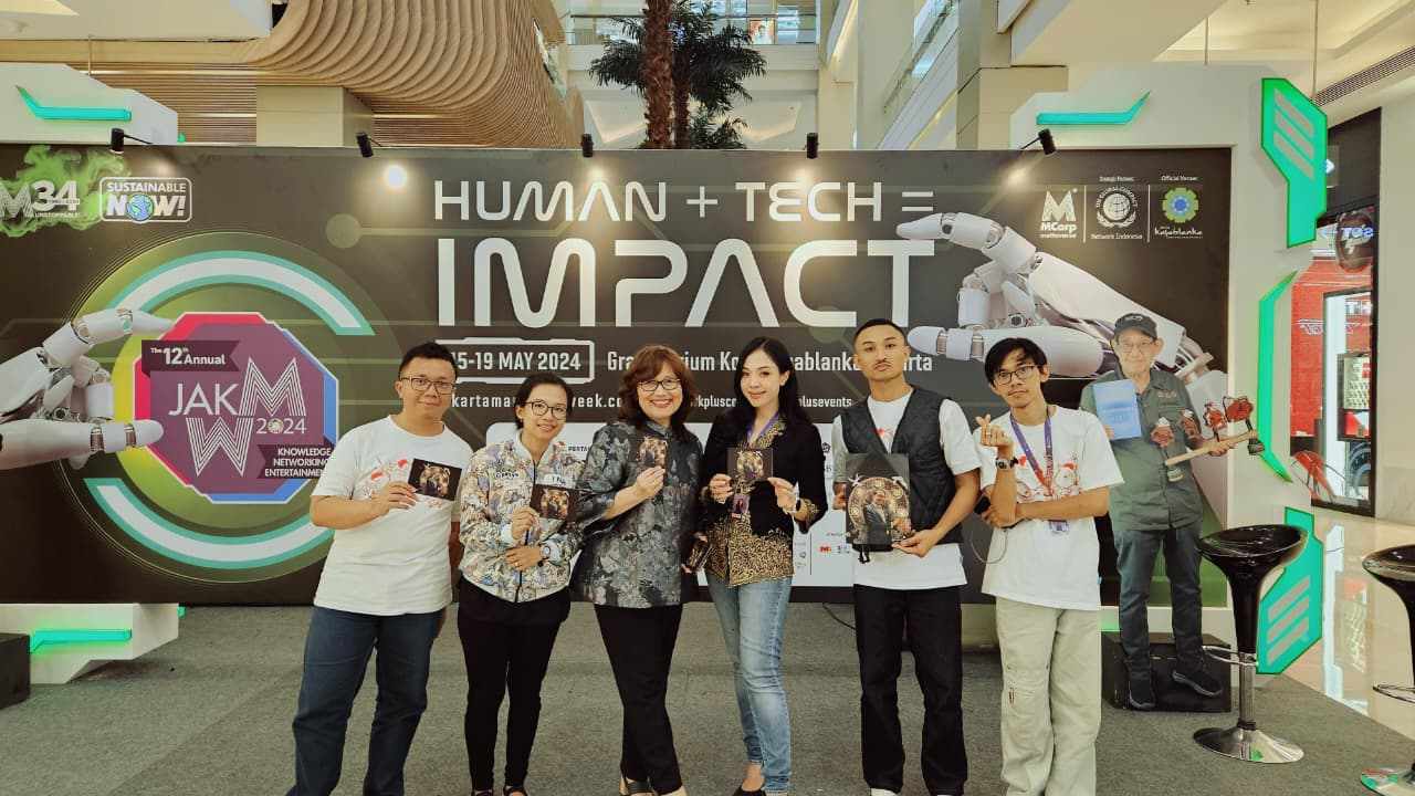Lentera Nusantara pada Event MCorp "HUMAN+TECH=IMPACT"