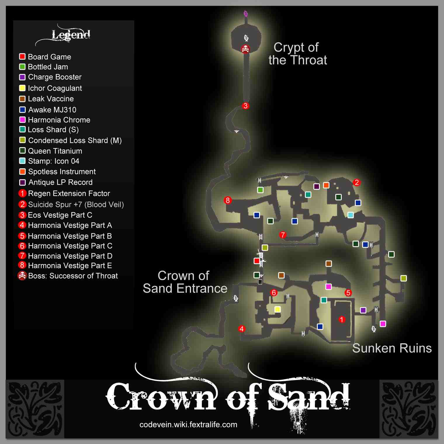 Walkthrough Code Vein: Crown of Sand