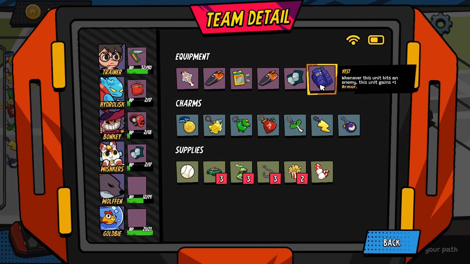 Deck building dalam Montabi