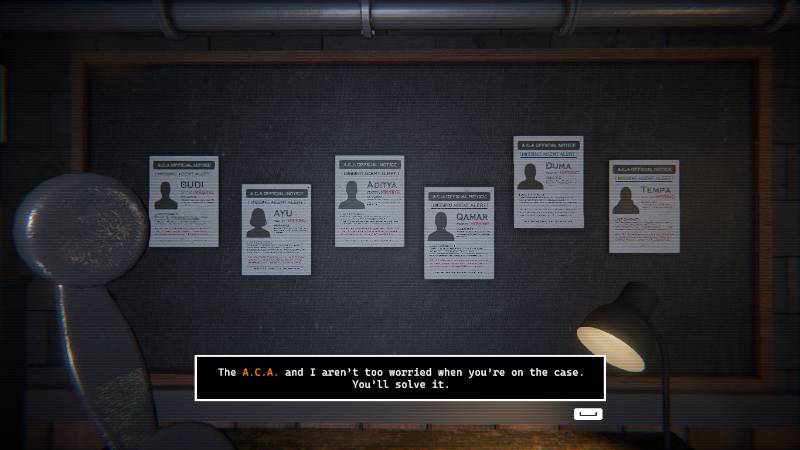 Kamu merupakan detektif ketujuh dari Astral Control Authority