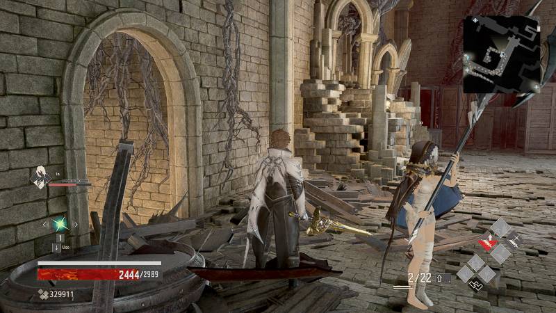 Walkthrough Code Vein: Provisional Government Center