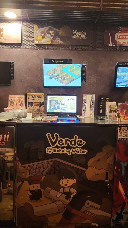 Tim Antimeta Studio Membawakan Verde Dalam Event Gamers to Gamers 2024